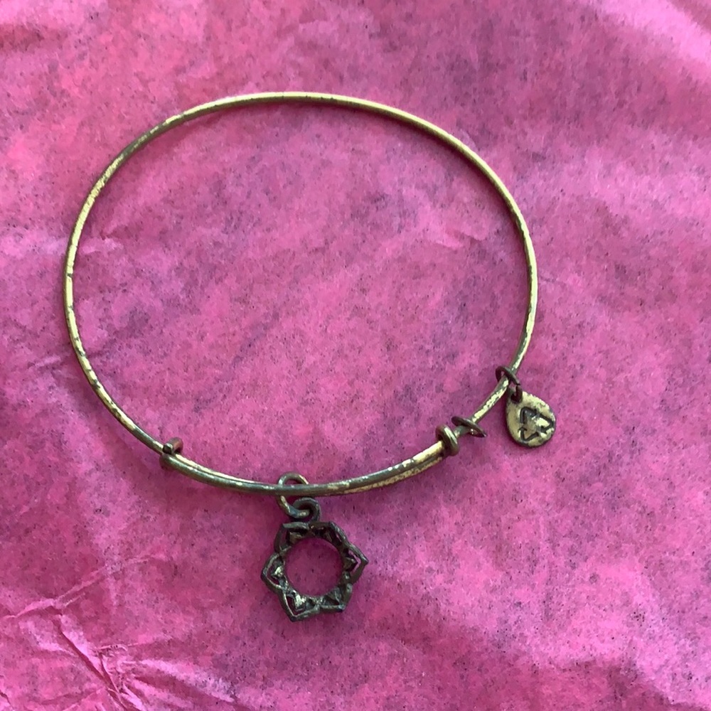 Alex & Ani crown charm bracket